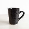 Strukturierte Tasse BLACK