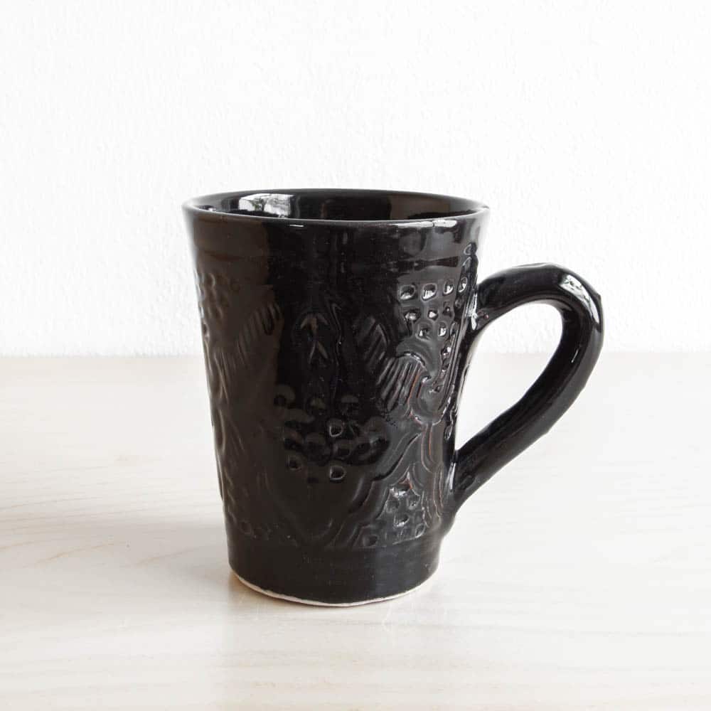 Strukturierte Tasse BLACK Strukturierte Tasse BLACK