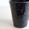 Strukturierte Tasse BLACK