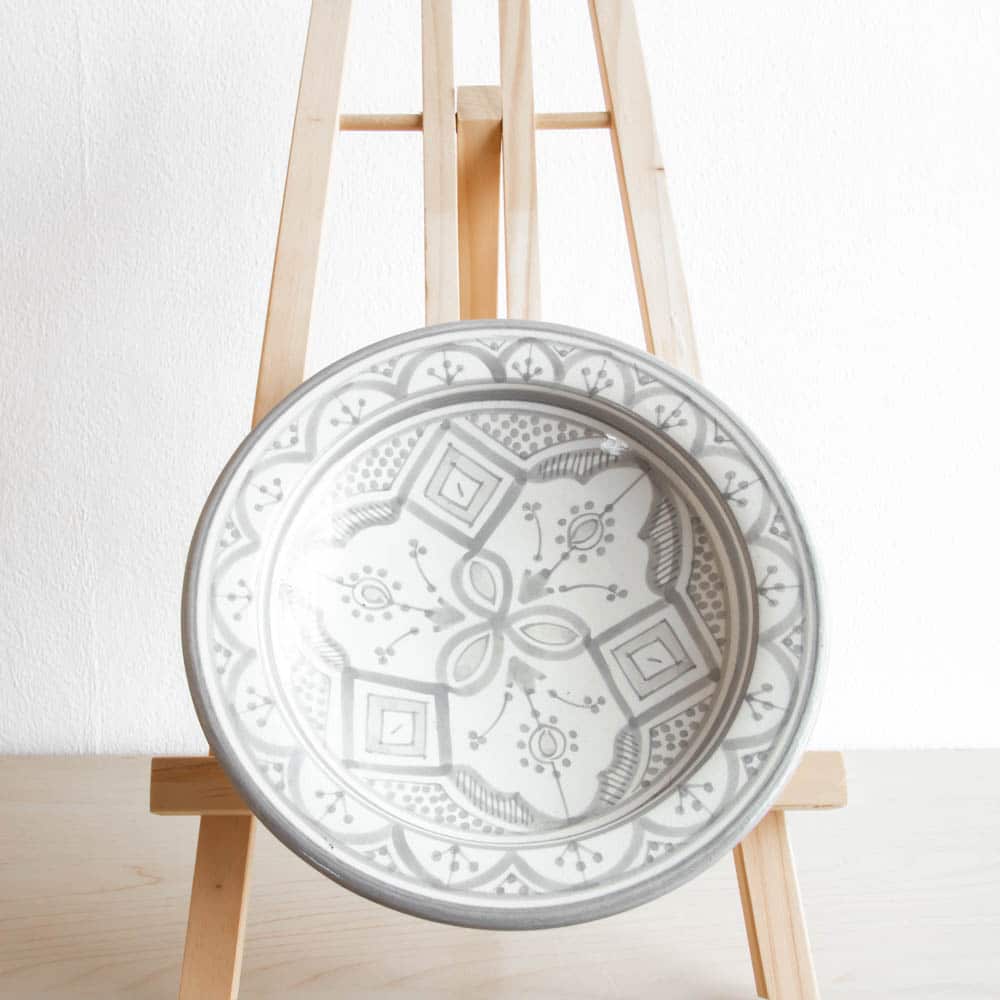 Marokkanischer Teller GREY Marokkanischer Teller GREY