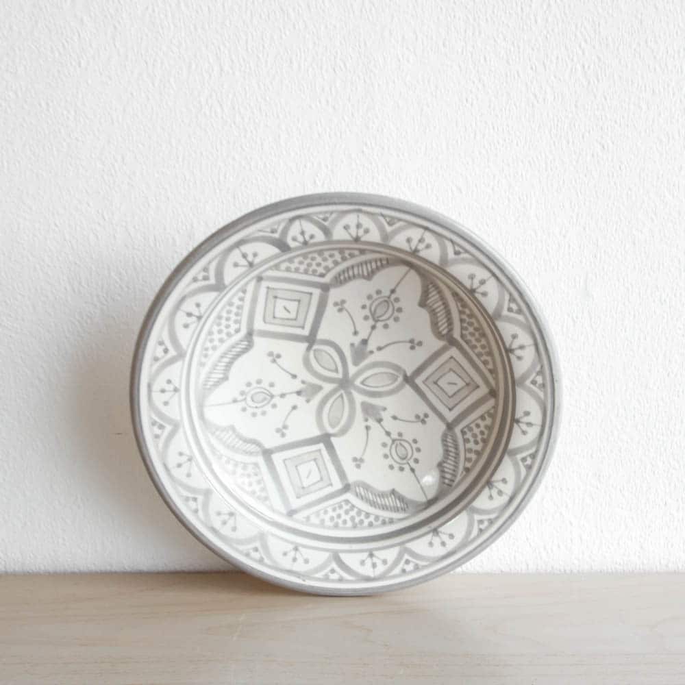 Marokkanischer Teller GREY Marokkanischer Teller GREY