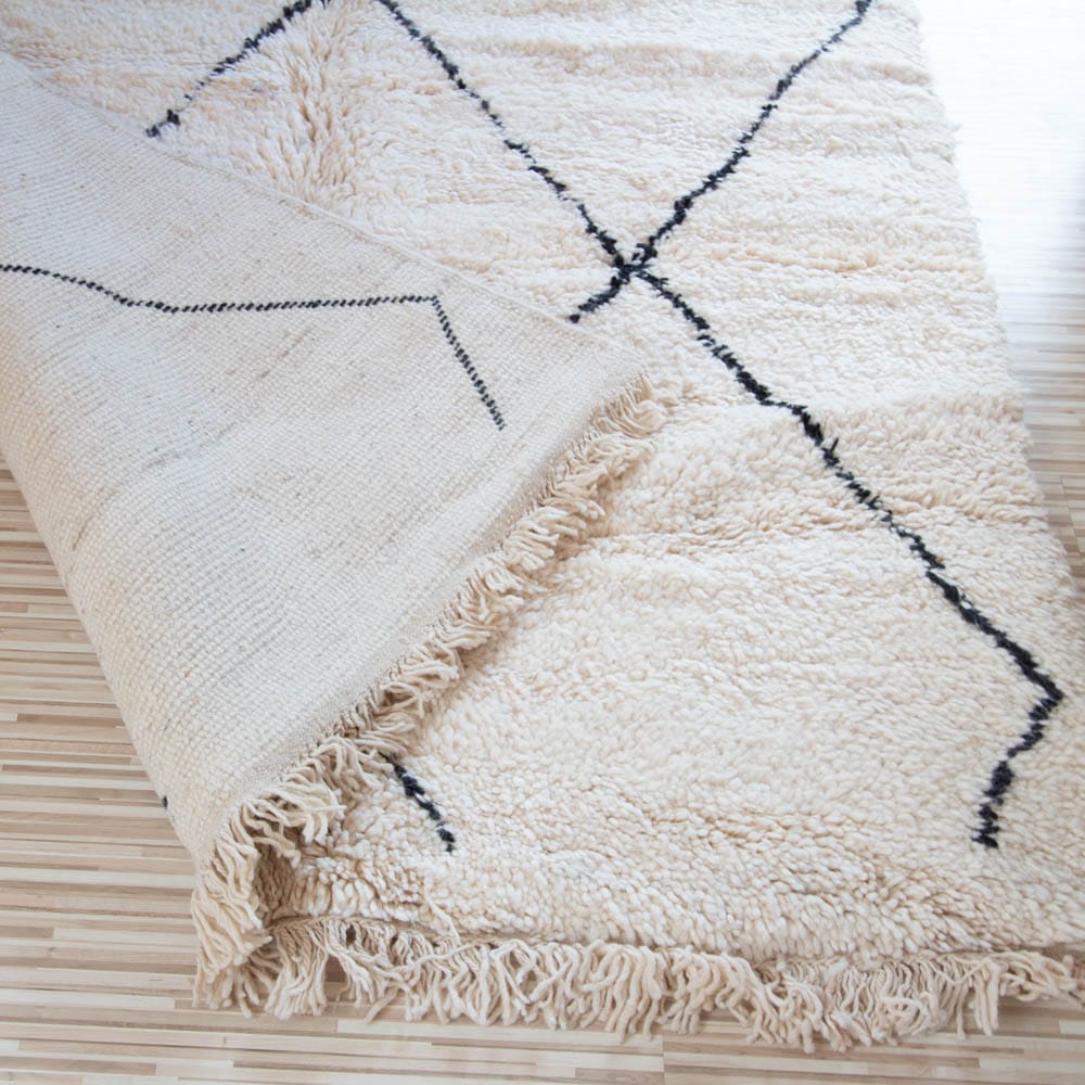 Beni Ourain Teppich N°2 150cm x 240cm-11 Beni Ourain Teppich N°2 150cm x 240cm