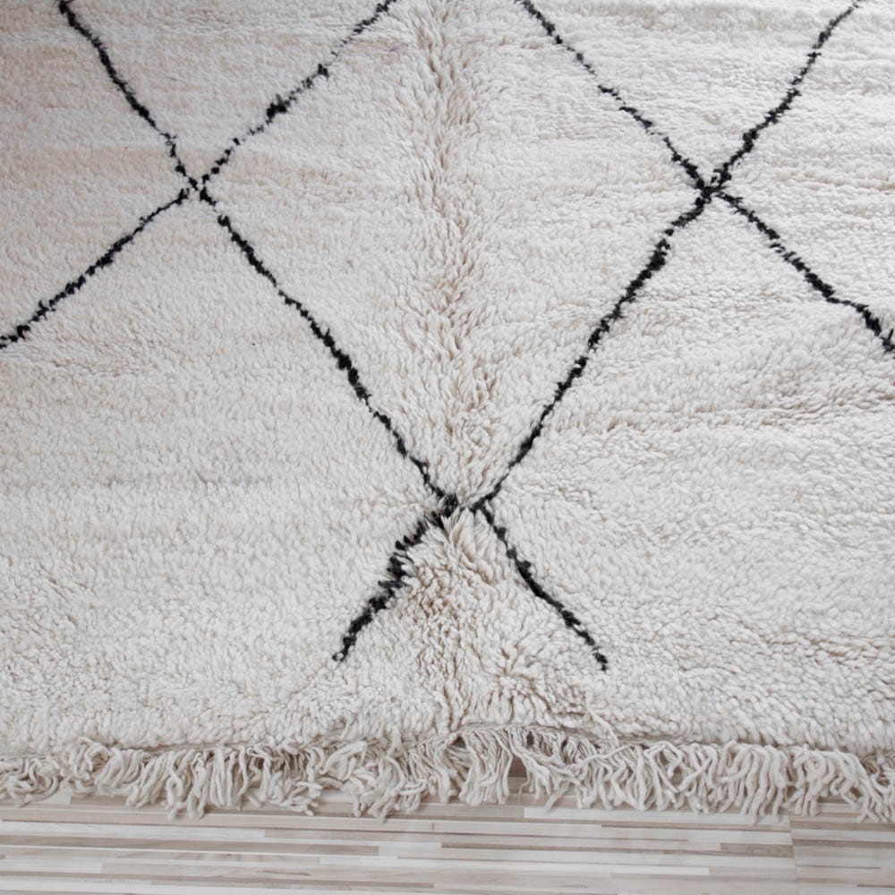 Beni Ourain Teppich N°2 150cm x 240cm-8 Beni Ourain Teppich N°2 150cm x 240cm