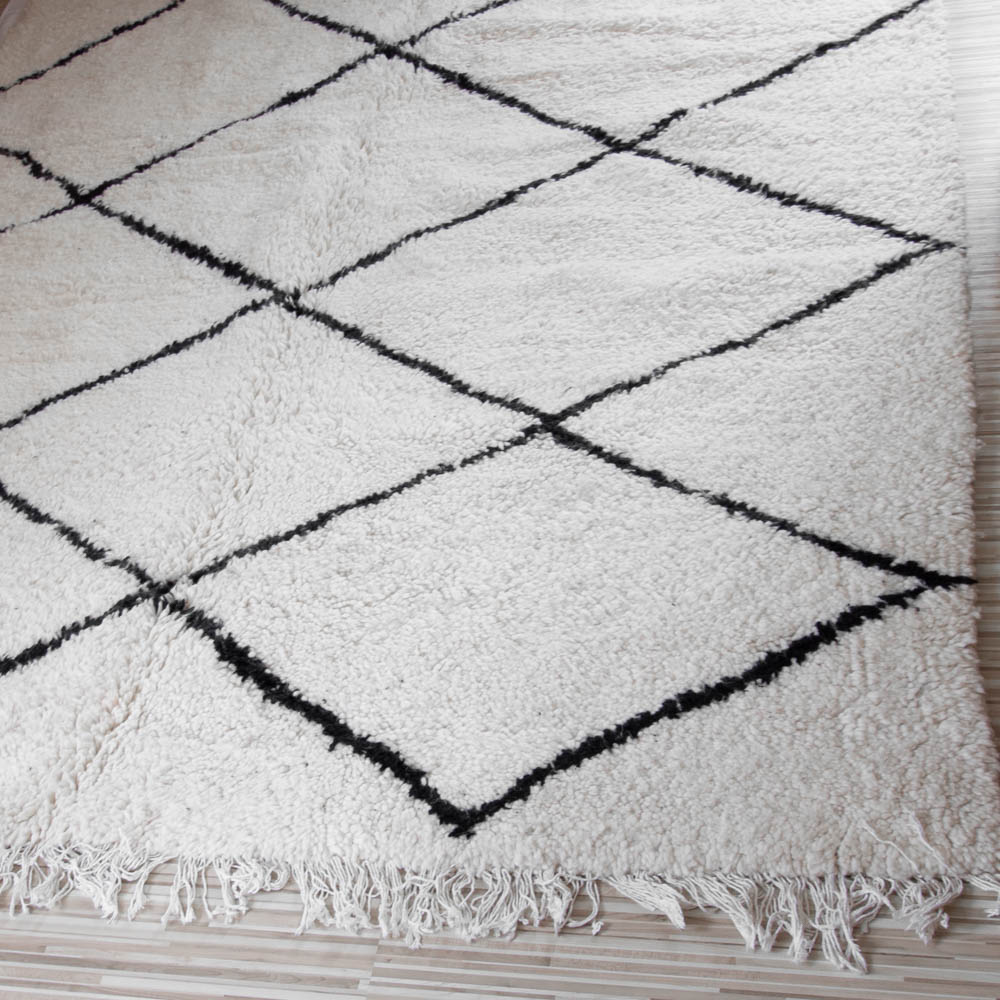 Beni Ourain Teppich N°3 170cm x 240cm