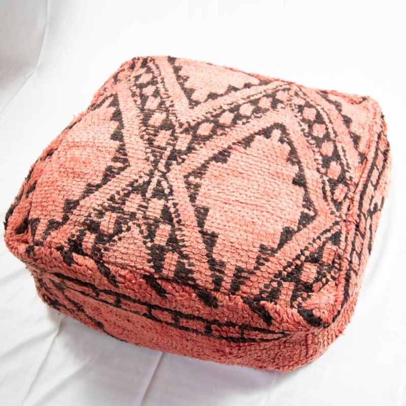 Vintage Boujad Berber Poufs