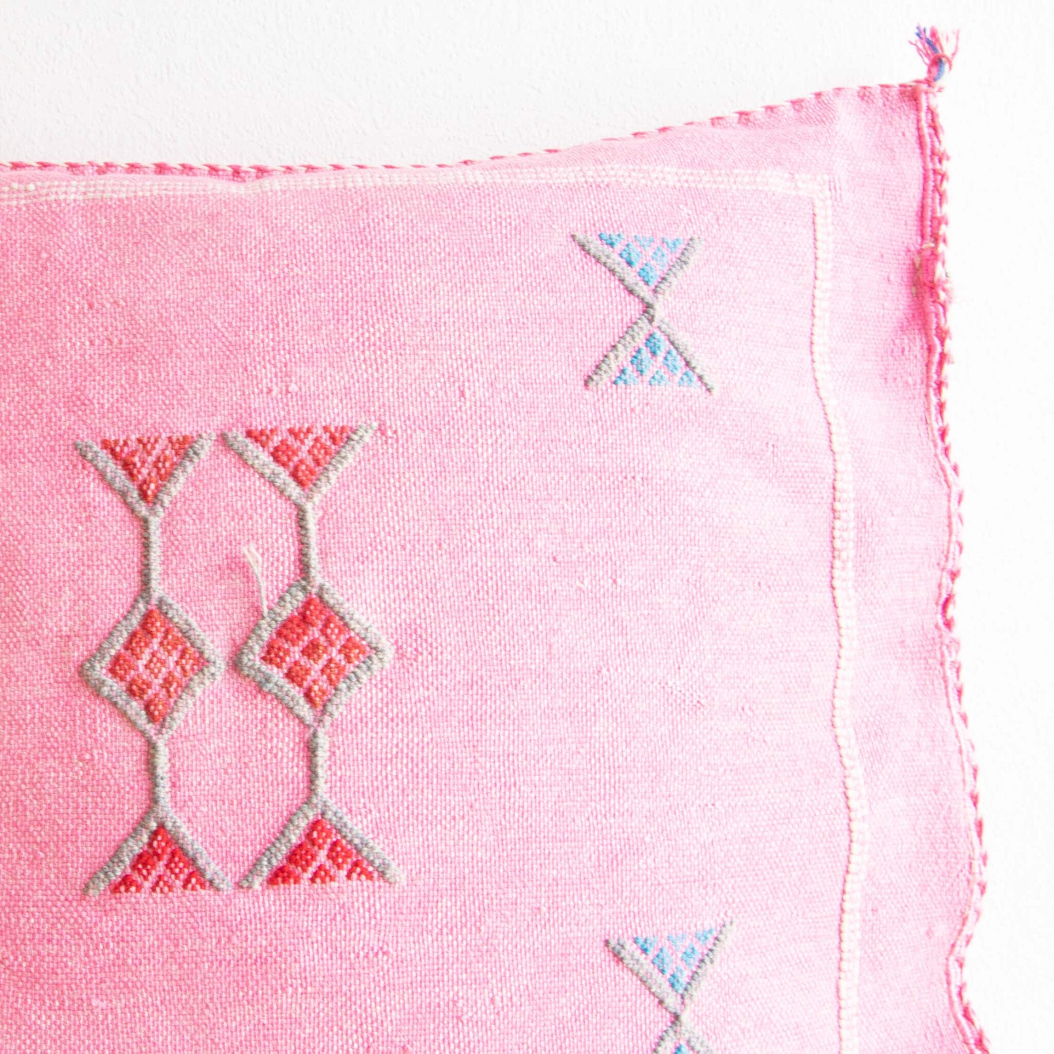 Kaktusseide Sabra Kissen in rosa