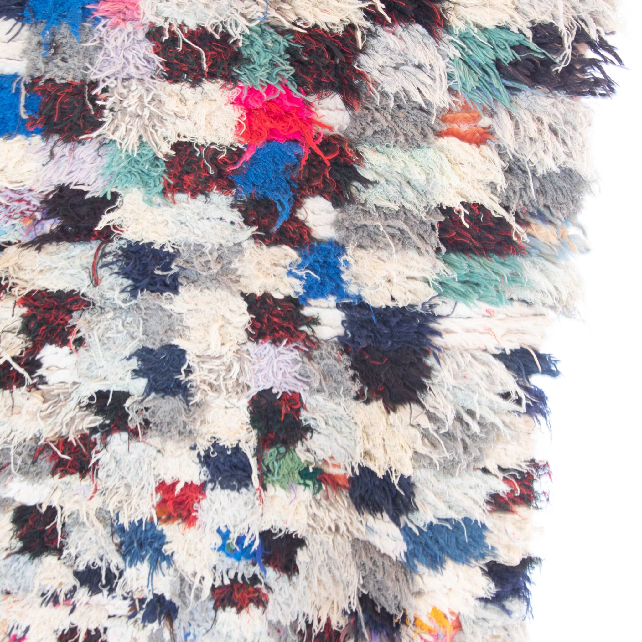 Marokkanischer Boucherouite Flickenteppich Marokkanischer Boucherouite Flickenteppich