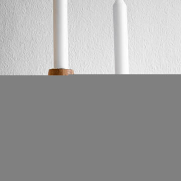 Kerzenhalter Set aus Akazienholz