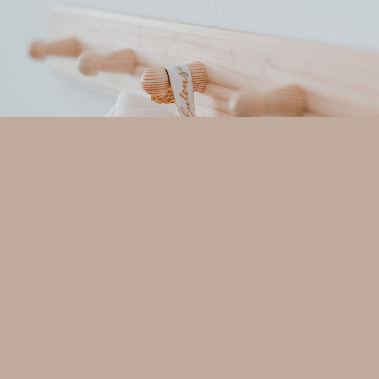 Eulenschnitt - Leinen Geschirrtücher-Set hellrosa