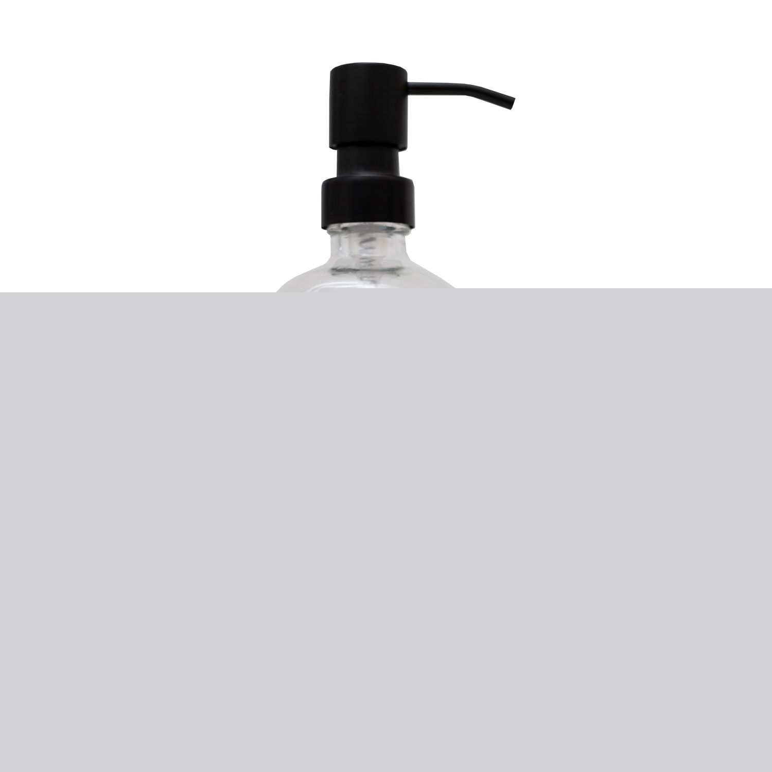 Eulenschnitt - Seifenspender aus Glas